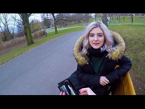 ❤️ Norij svešinieka karstu spermu par naudu - blowjob in the park by Eva Elfie ☑ Krievu porno pie lv.oldsex.ru ❤